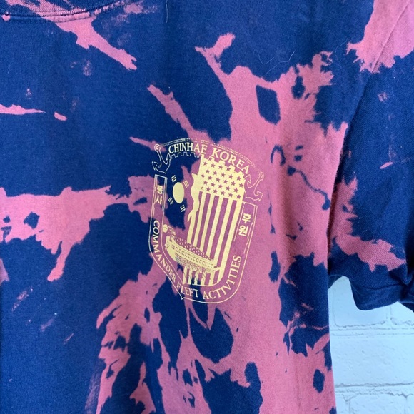 US NAVY very niche bleached shirt - Picture 3 of 3